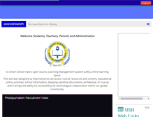 Tablet Screenshot of courses.unionschool.edu.ht